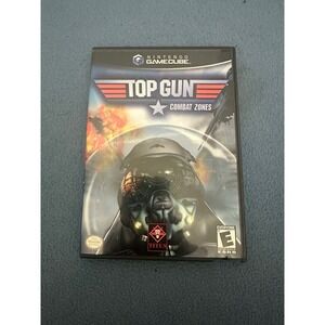 Top Gun Combat Zones Nintendo‎ GameCube CIB Titus Manual DOL-GTGE-USA